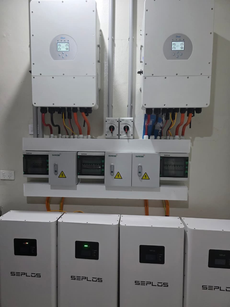Inverter installation